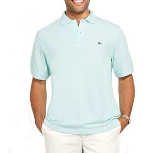 Vineyard Vines Classic Pique Polo Shirt Mint Green size XL